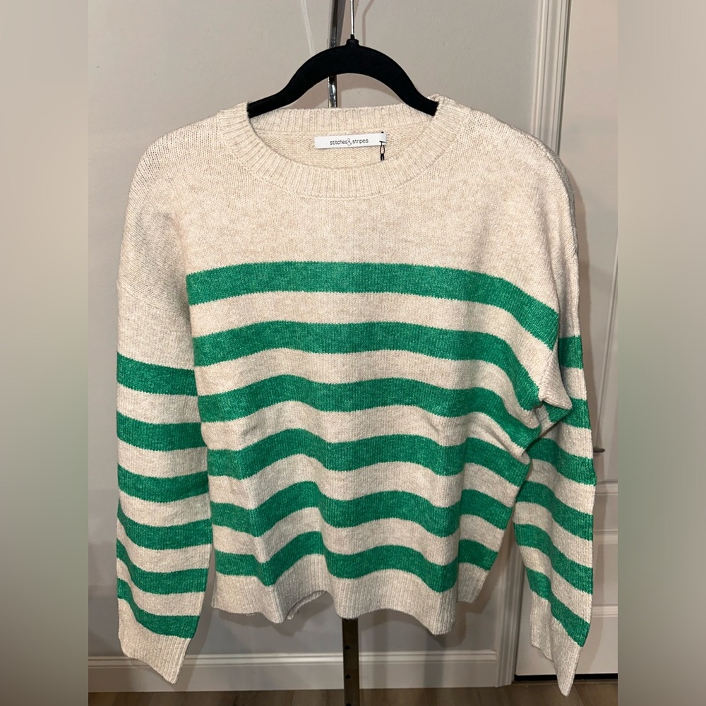 NWT Stitches & Stripes Martina PullOver Sweater